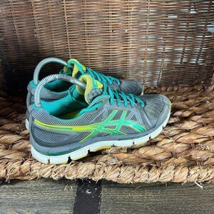 Asics Gel Neo 33 Women's Grey Blue Running Shoe Size 7.5